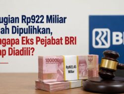 Rp922 Miliar Sudah Dipulihkan, Mengapa 8 Eks Pejabat BRI Tetap Duduk di Kursi Terdakwa?