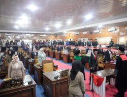 Rapat Paripurna Pengambilan Sumpah Janji Jabatan Wakil Ketua I DPRD Empat Lawang