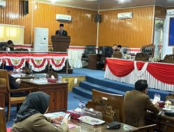 DPRD Gelar Rapat Paripurna Agenda LKPJ Bupati Empat Lawang 2025, Pembangunan Berlandaskan Visi Madani