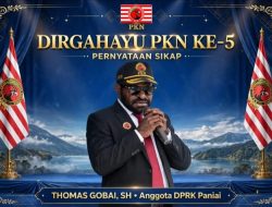 HUT ke-5 PKN, Thomas Gobai Tegaskan Hak Masyarakat Adat Papua atas Tanah dan Sumber Daya Alam